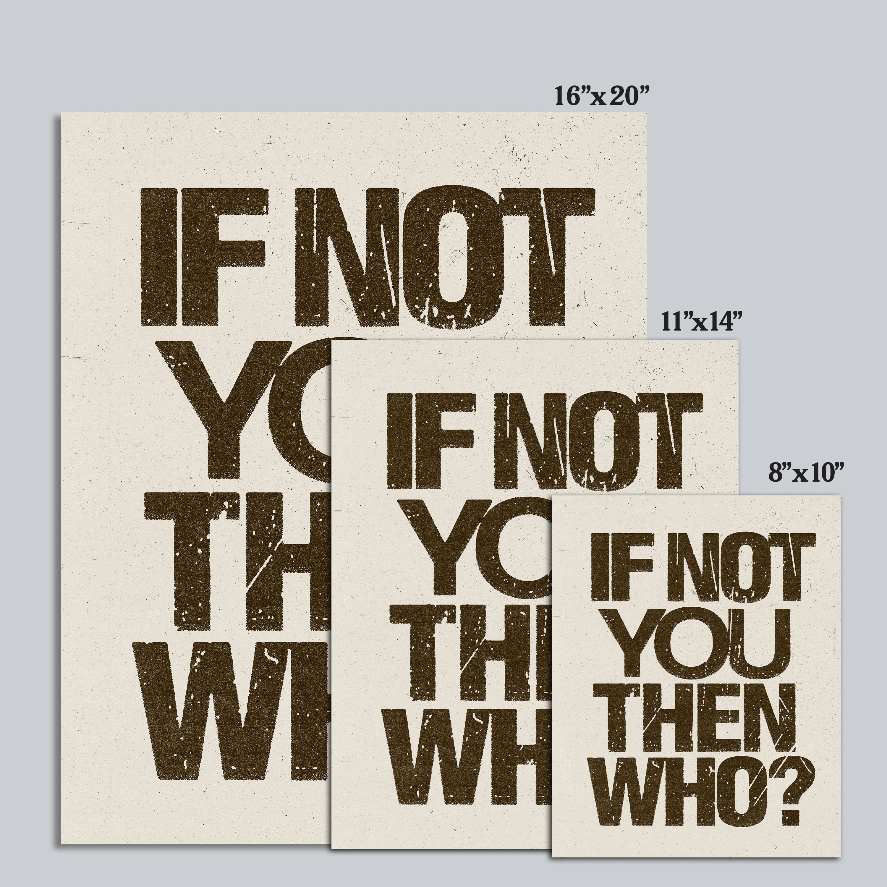 If Not You - Print