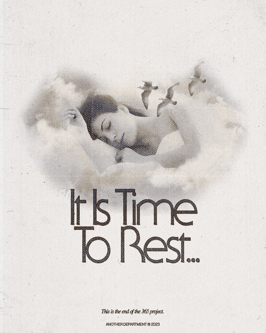 Time To Rest - Print