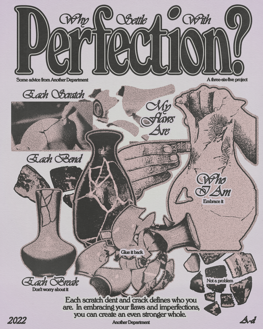 Why Settle With Perfection? - Print